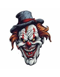 UV KILLER CLOWN DECAL 6X8 CM