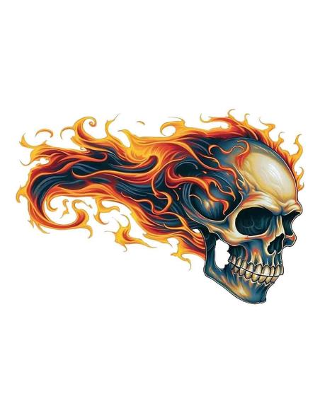 Comprar Calca Uv 15X10 Burning Skull Derecha a precio de oferta