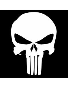 Comprar Calca Uv The Punisher Blanca 5X7 Cm a precio de oferta