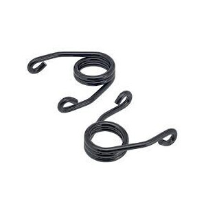 MUELLES DE PINZA NEGROS PARA SILLON OLD SCHOOL 2.5" (PAR)