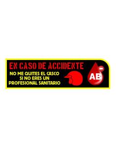 Comprar Calca Uv No Me Quites El Casco Ab- 7X2 Cm a precio de oferta