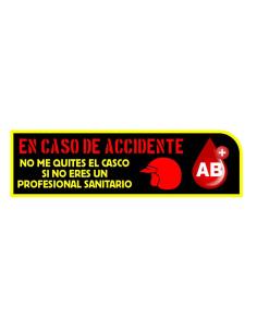Comprar Calca Uv No Me Quites El Casco Ab+ 7X2 Cm a precio de oferta