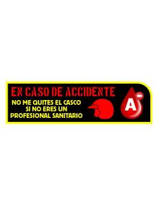 Comprar Calca Uv No Me Quites El Casco A- 7X2 Cm a precio de oferta