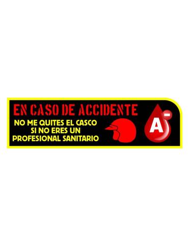 UV DECAL NO ME QUITES EL CASCO A- 7X2 CM