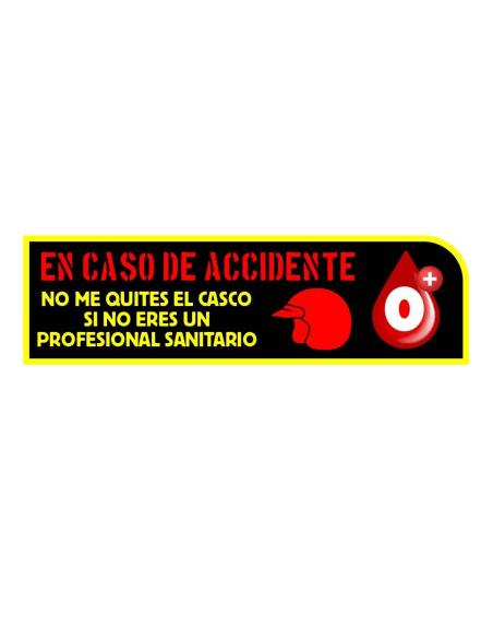UV DECAL DON'T TAKE MY HELMET OFF 0+ 7X2 CM