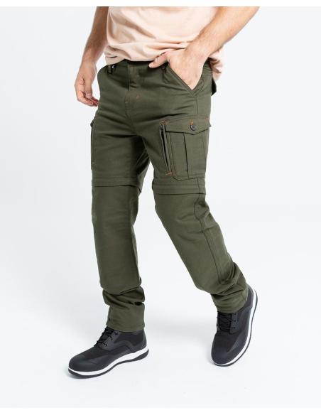 Acquista Pantalone Bicity Air III Man Verde Militare Stile Cargo Convertibile a prezzo scontato