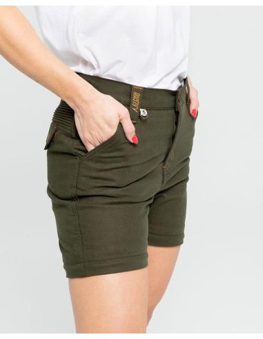 BY CITY AIR III LADY MILITARY GREEN CONVERTIBLE CARGO PANTS
