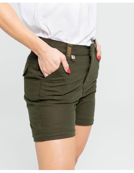 Acquista Pantaloni By City Air III Femminile Verde Militare Stile Cargo Convertibili a prezzo scontato
