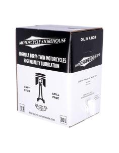 CARTON DE 20 LITRES HUILE MOTEUR MCS 20W50 MINÉRALE