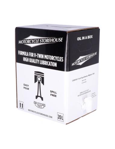 BOX OF 20 LITERS ENGINE OIL MCS 20W50 SYNTHETIC