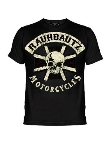 BLACK SHORT SLEEVE T-SHIRT "SKULL CROSS