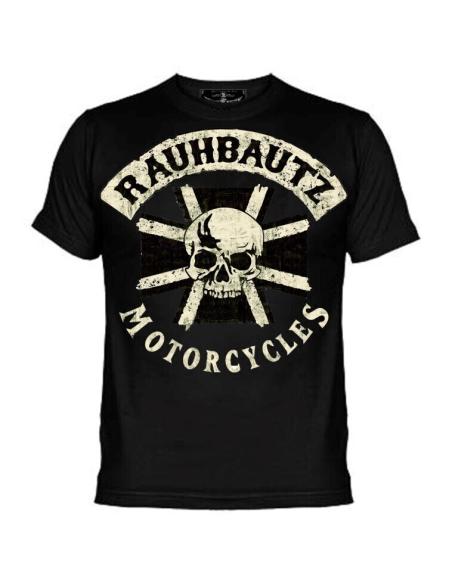 BLACK SHORT SLEEVE T-SHIRT "SKULL CROSS
