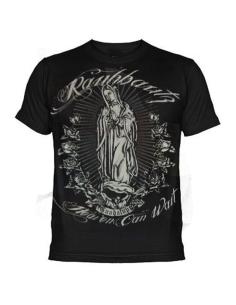 Acquista T-shirt Manica Corta Nera "Virgin" a prezzo scontato