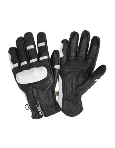 GLOVES BY CITY AMSTERDAM MAN BLACK AND WHITE