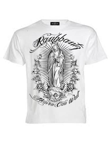 T-SHIRT À MANCHES COURTES "VIRGIN" BLANC