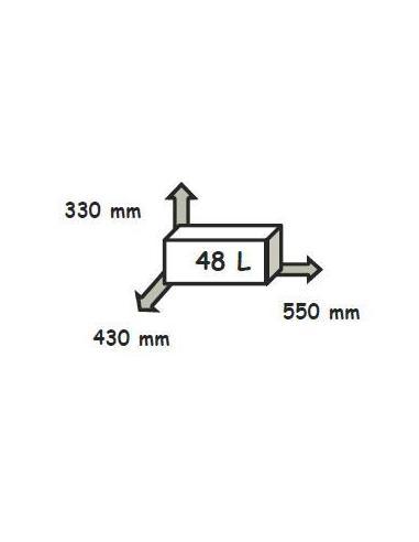 COFFRE RIGIDE TOURING NOIR MAT VRAMACK