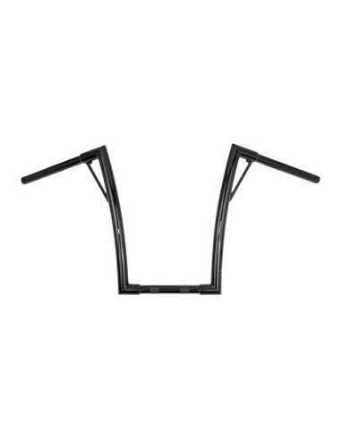 BURLY LOUIE BLACK HANDLEBAR 16"(40CM) WIDENED 1-1/4" (32MM)