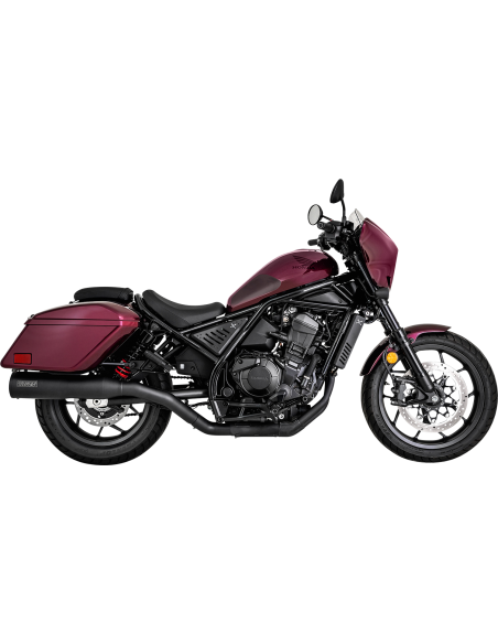 CAUDA DE ESCAPE VANCE & HINES HI-OUTPUT PRETO MATTE HONDA REBEL CMX1100T