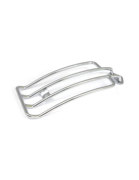 Luggage Rack Rack For Single Seat, Chrome Plated, Compatible With 93-05 Dyna Fxdwg