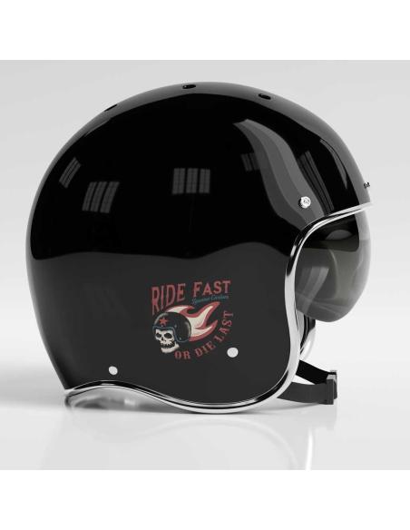 UV DECAL SKULL RIDE FAST OR DIE LAST BY ICC