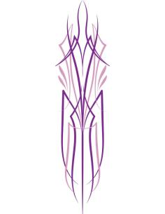 Comprar Calca Uv 15X4 Cm Pinstripe Chicago Purple And Pink a precio de oferta