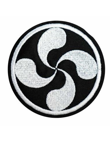 EMBROIDERED PATCH LAUBURU CUATRISQUEL 8 CM.