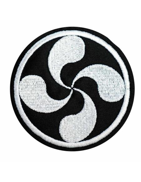 LAUBURU QUADRISQUEL PATCH BORDADO 8 CM.