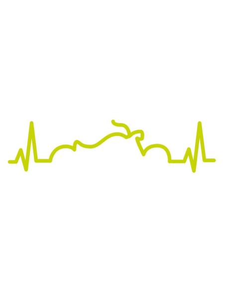 DECALQUE UV BATIMENTO CARDÍACO CARDIO PERSONALIZADO 8CM