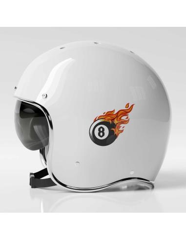 Acquista Calca UV Bola 8 On Fire 7X7 Cm Sinistra a prezzo scontato