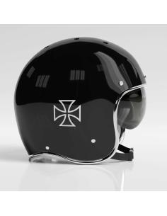 UV DECAL MALT CROSS 5 CM WHITE LINE