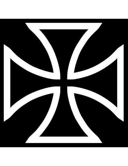 Comprar Calca Uv Cruz De Malta Línea Blanca De 5 Cm a precio de oferta