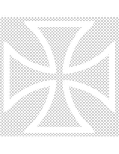 Comprar Calca Uv Cruz De Malta Línea Blanca De 5 Cm a precio de oferta