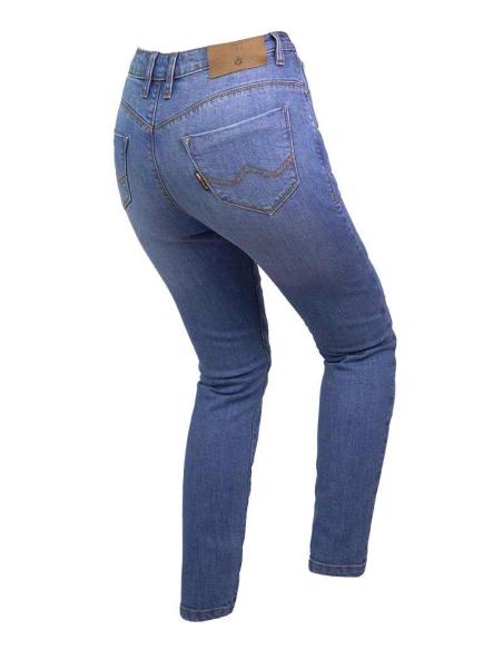 Comprar Pantalón Bull Lady Azul Claro Con Protecciones De By City a precio de oferta