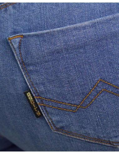 BULL LADY PANTS LIGHT BLUE WITH PROTECTIONS BY CITY