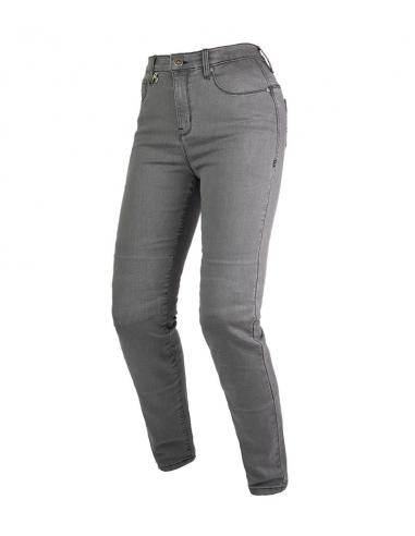 BULL LADY TROUSERS GREY HOMOLOGATED AA WITH PROTECTIONS BY CITY