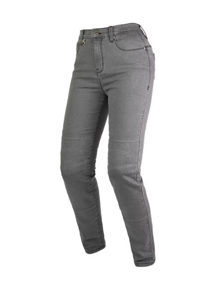 Comprar Pantalón Bull Lady Gris Homologado Aa Con Protecciones De By City a precio de oferta