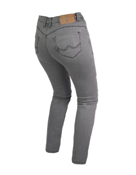 BULL LADY GRAY PANTS AA HOMOLOGATED WITH PROTECTIONS BY BY CITY