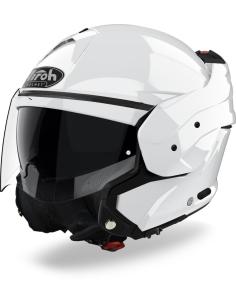CAPACETE MATHISSE MODULAR CONVERTÍVEL 180º BRANCO BRILHANTE: VERSATILIDADE E ESTILO AGRESSIVO EM UMA PEÇA ÚNICA 2