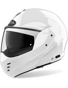 CAPACETE MATHISSE MODULAR CONVERTÍVEL 180º BRANCO BRILHANTE: VERSATILIDADE E ESTILO AGRESSIVO EM UMA PEÇA ÚNICA