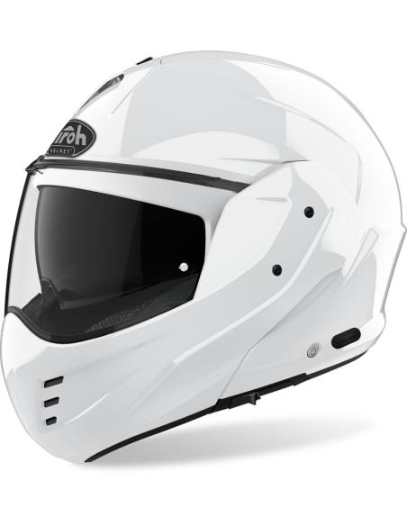 Comprar Casco Airoh Mathisse Modular Convertible 180º Blanco Brillo a precio de oferta