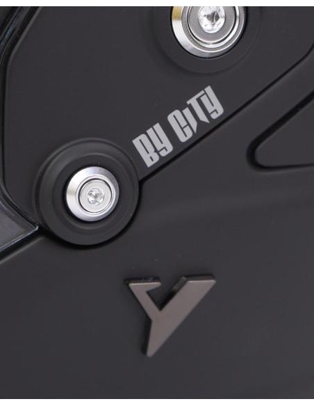 BY CITY MATTE BLACK RIDER HELMET