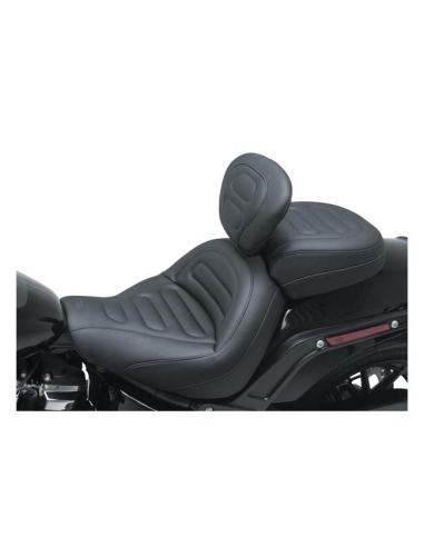 Comprar Asiento Solo Mustang C/Respaldo Harley Fat Bob 18-21 a precio de oferta