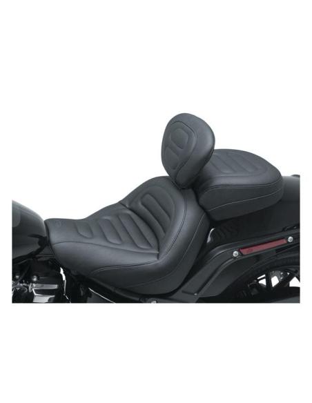 Comprar Asiento Solo Mustang C/Respaldo Harley Fat Bob 18-21 a precio de oferta