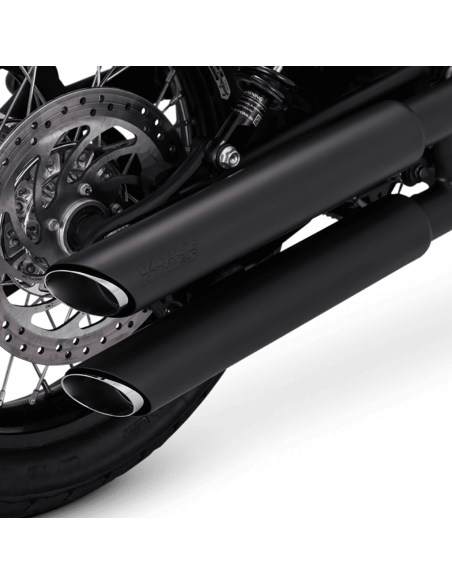 Comprar Colas Twin Slash 3" Negras Para Indian Scout Desde 2015 En Adelante a precio de oferta
