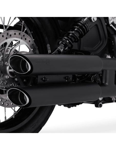 Comprar Colas Twin Slash 3" Negras Para Indian Scout Desde 2015 En Adelante a precio de oferta