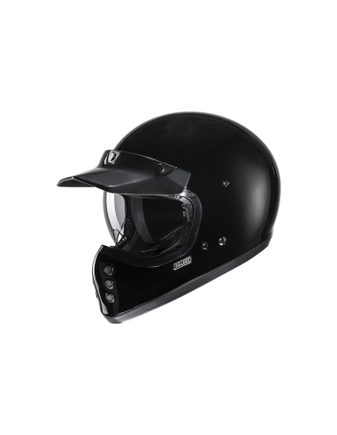 HJC V60 GLOSS BLACK - THE NEW OFF-ROAD CLASSIC HELMET