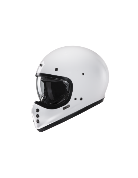 Comprar Casco Hjc V60 Blanco Brillo El Nuevo Clásico De Cascos Off-Road a precio de oferta