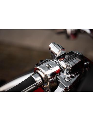 Comprar Modos De Conducción Rbw-Skull Cromado Lado Derecho Para Hd 2008 A 2013 (Solo Puño Electronico) a precio de oferta