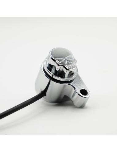 Comprar Modos De Conducción Rbw-Skull Cromado Lado Derecho Para Hd 2008 A 2013 (Solo Puño Electronico) a precio de oferta
