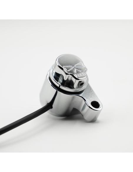 Comprar Modos De Conducción Rbw-Skull Cromado Lado Derecho Para Hd 2008 A 2013 (Solo Puño Electronico) a precio de oferta